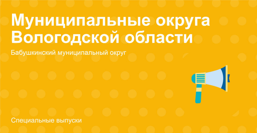 Муниципальные округа Вологодской области. Бабушкинский муниципальный округ